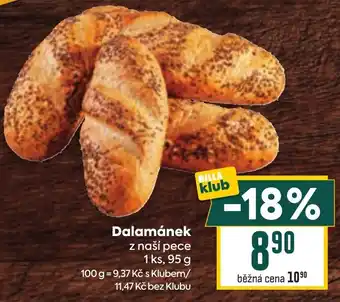 Billa Dalamánek nabídka