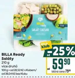 Billa BILLA Ready Saláty nabídka