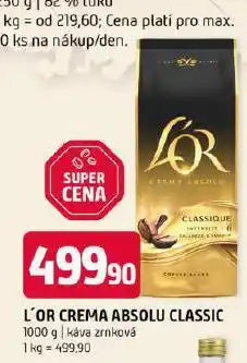 Terno L´or crema absolut classic nabídka