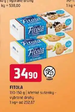 Terno Fitola křehké sušenky nabídka