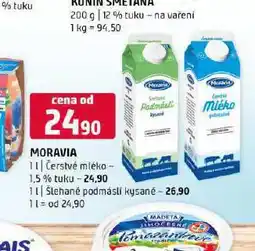 Terno Moravia šlehané podmáslí kysané nabídka