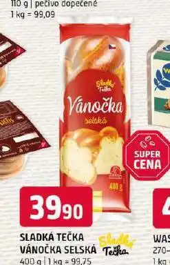 Terno Slaká tečka vánočka selská nabídka