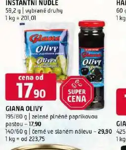 Terno Giana olivy zelené nabídka