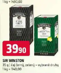 Terno Sir winston čaj nabídka