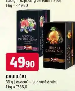 Terno Druid čaj ovocný nabídka