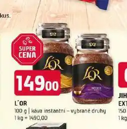 Terno L´or instantní káva nabídka