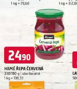 Terno Hamé červená řepa nabídka