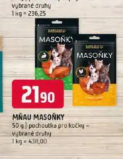 Terno Mňau masoňky pochoutka pro kočky nabídka