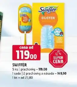 Terno Swiffer 2 prachovky a násada nabídka