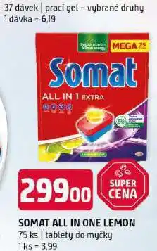 Terno Somat all in one lemon tablety do myčky nabídka