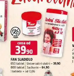 Terno Fa sladidlo sacharin nabídka
