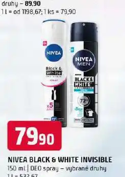Terno Nivea deo spray nabídka