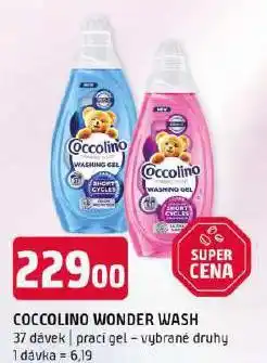 Terno Coccolino wonder wash prací gel nabídka
