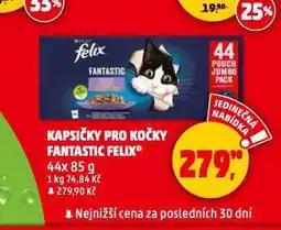 Penny Market Felix kapsičky pro kočky nabídka