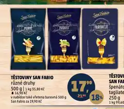 Penny Market Těstoviny nabídka