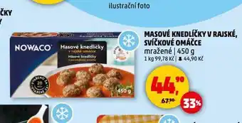 Penny Market Masové knedlíčky v rajské omáčce nabídka