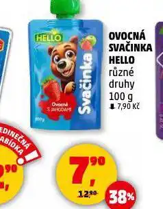 Penny Market Hello ovocná svačinka nabídka