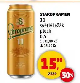 Penny Market Pivo staropramen nabídka