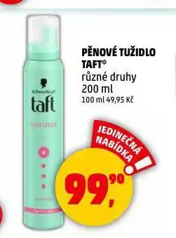 Penny Market Taft pěnové tužidlo nabídka