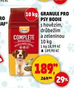 Penny Market Bodie granule pro psy nabídka
