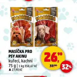 Penny Market Akinu masíčka pro psy nabídka