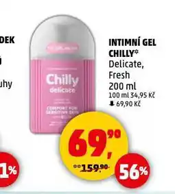 Penny Market Chilly intimní gel nabídka