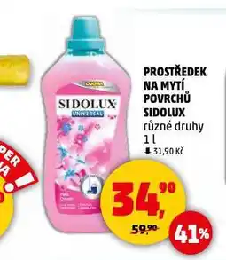 Penny Market Sidolux prostředek na mytí povrchů nabídka