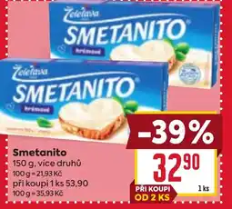 Billa Zeletava Smetanito nabídka