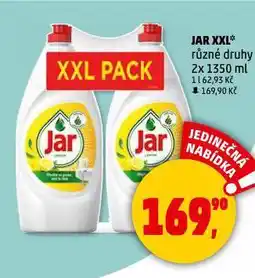 Penny Market Jar prostředek na mytí nádobí nabídka
