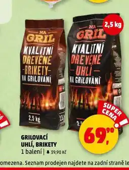 Penny Market Grilovací brikety nabídka