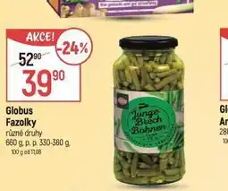 Globus Fazolky nabídka
