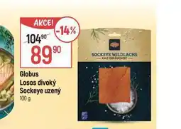 Globus Losos divoký sockeye uzený nabídka
