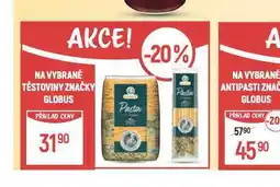 Globus Těstoviny globus nabídka