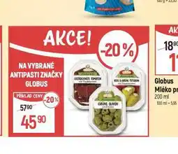 Globus Antipasti nabídka