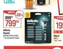 Globus Gillette mach3 holicí strojek nabídka