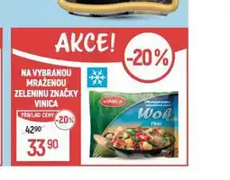 Globus Vinica mražená zelenina nabídka