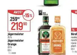 Globus Jägermeister / jägermeister orange nabídka