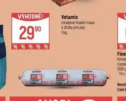 Globus Vetamix mražené hovězí maso s dorby pro psy nabídka