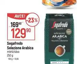Globus Segafredo selezione arabica mletá káva nabídka