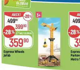 Globus Exprerss wheels jeřáb nabídka