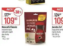 Globus Nescafé classic instantní káva nabídka