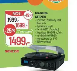Globus Gramofon sencor nabídka