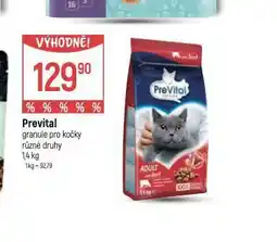 Globus Prevital granule pro kočky nabídka