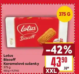 Billa Lotus Biscoff Karamelové sušenky nabídka