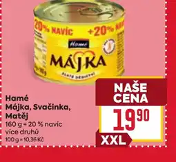Billa Hamé Májka, Svačinka, Matěj nabídka