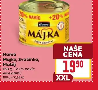 Billa Hamé Májka, Svačinka, Matěj nabídka