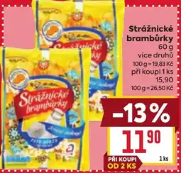 Billa Strážnické brambůrky nabídka