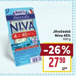 Billa MADETA Jihočeská Niva 45% nabídka