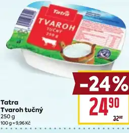 Billa Tatra Tvaroh tučný nabídka