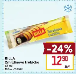 Billa BILLA Zmrzlinová trubička nabídka